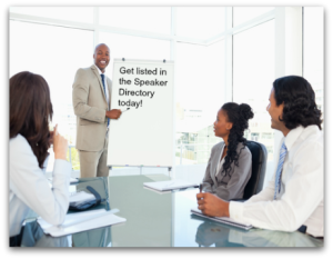 Get listed on Speaker Directory today!